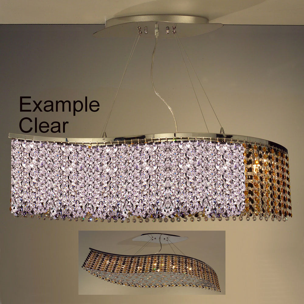 Classic Bedazzle 16128 CP Pendant Light - Chrome