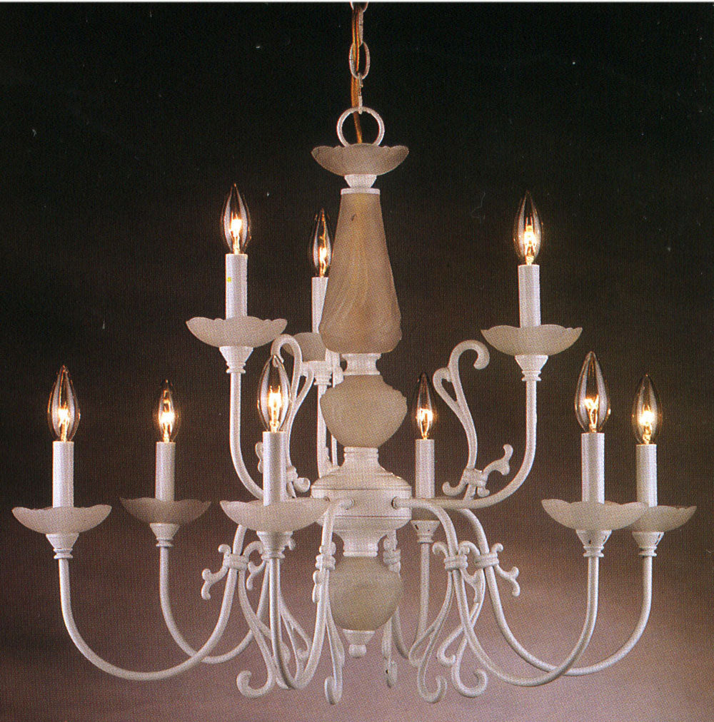 Classic Bloomington 3069 W Chandelier Light - White