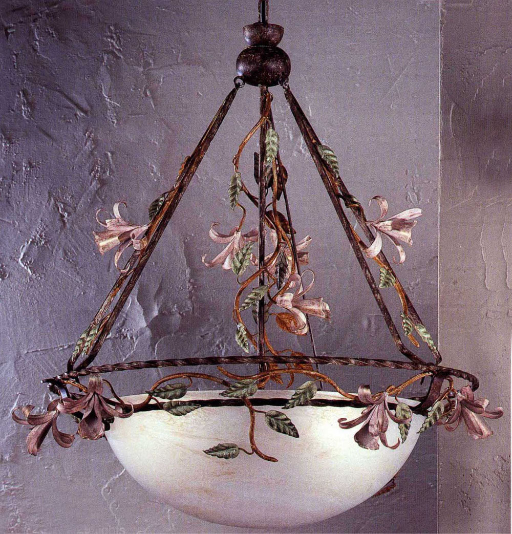 Classic Secret Garden 3645 Pendant Light - Ivory
