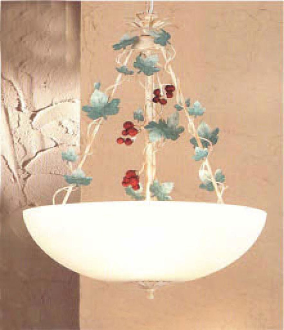 Classic Vineyard 3682 I Pendant Light - Ivory