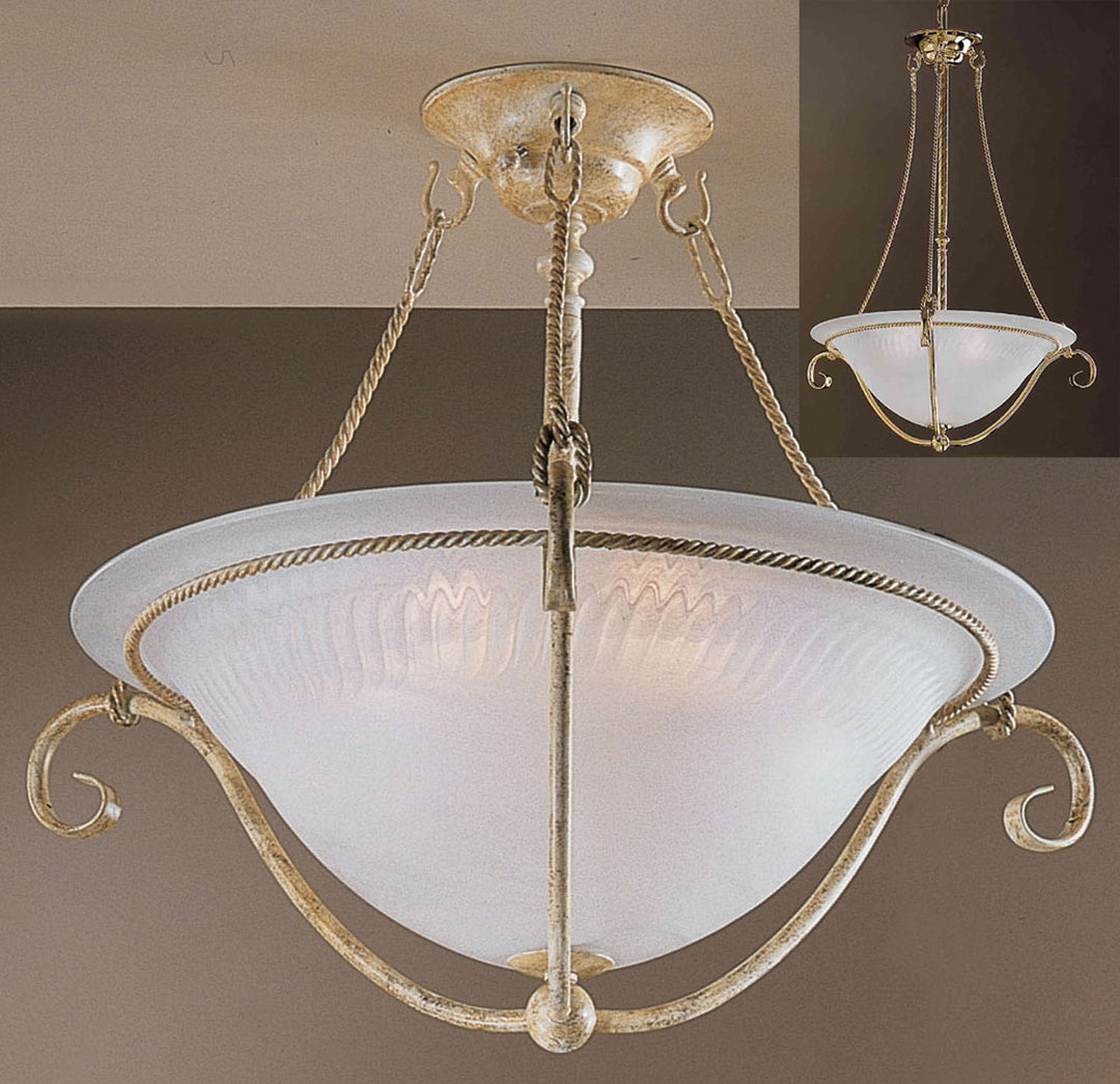 Classic Lugano 4005 I Pendant Light - Ivory