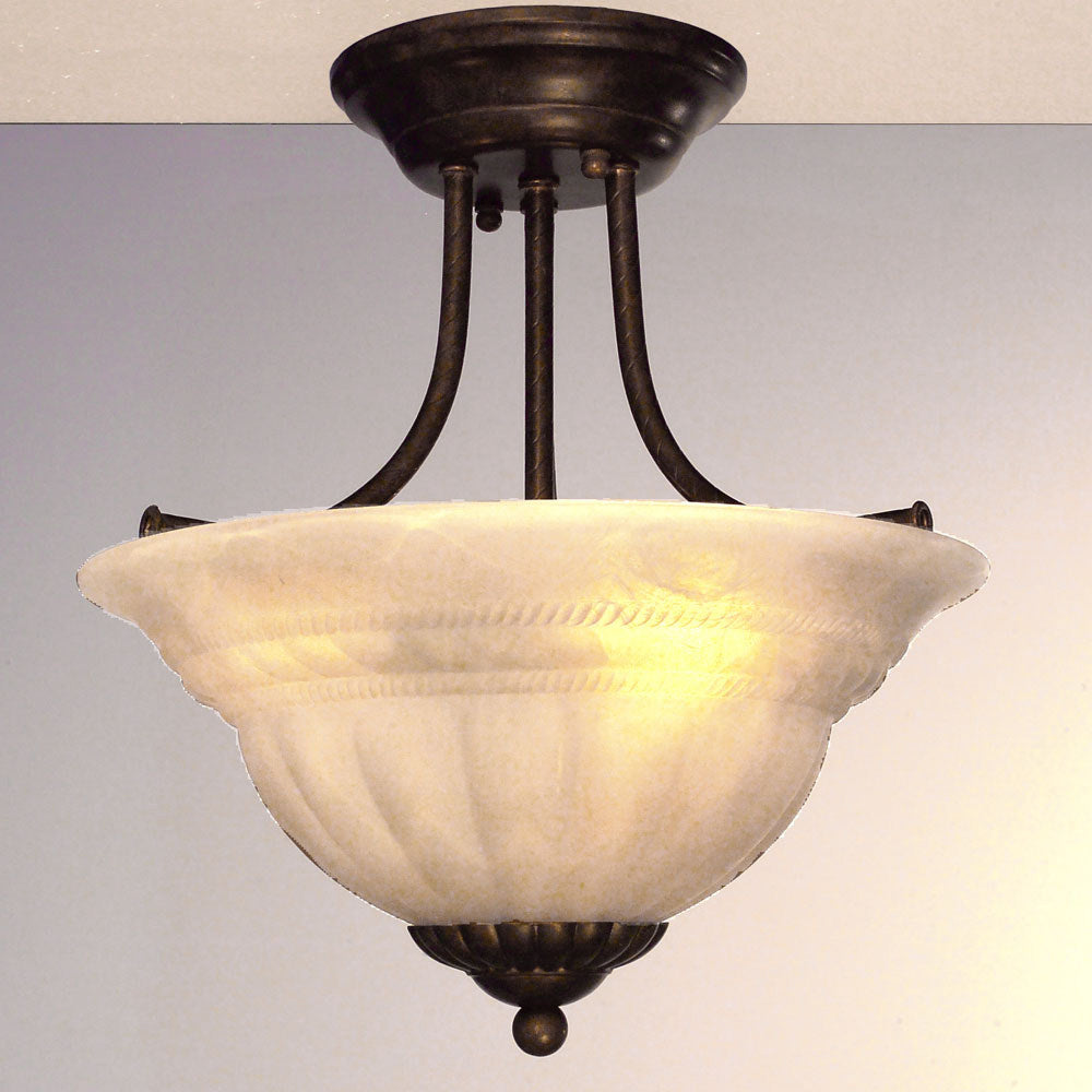 Classic Livorno 40103 EB Ceiling Light - English Bronze