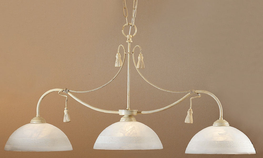 Classic Rope and Tassel 4024 I Pendant Light - Ivory