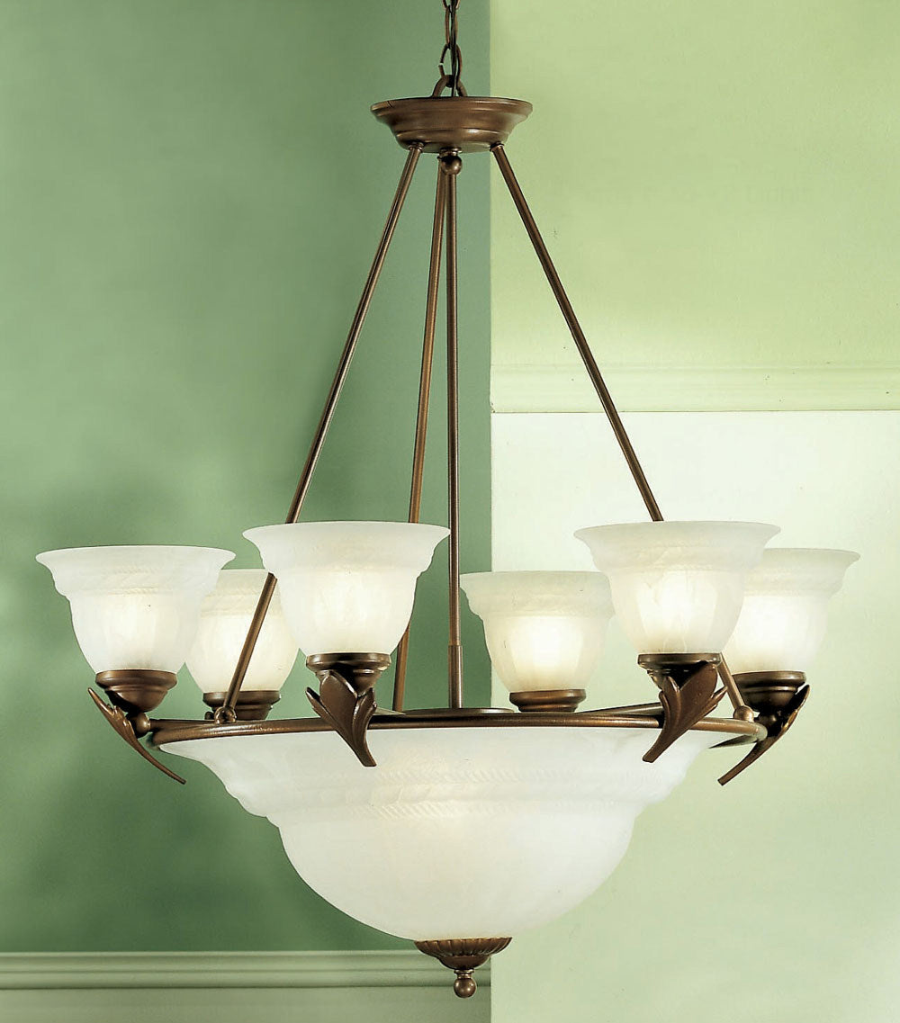 Classic Roma 40409 EB Chandelier Light - English Bronze