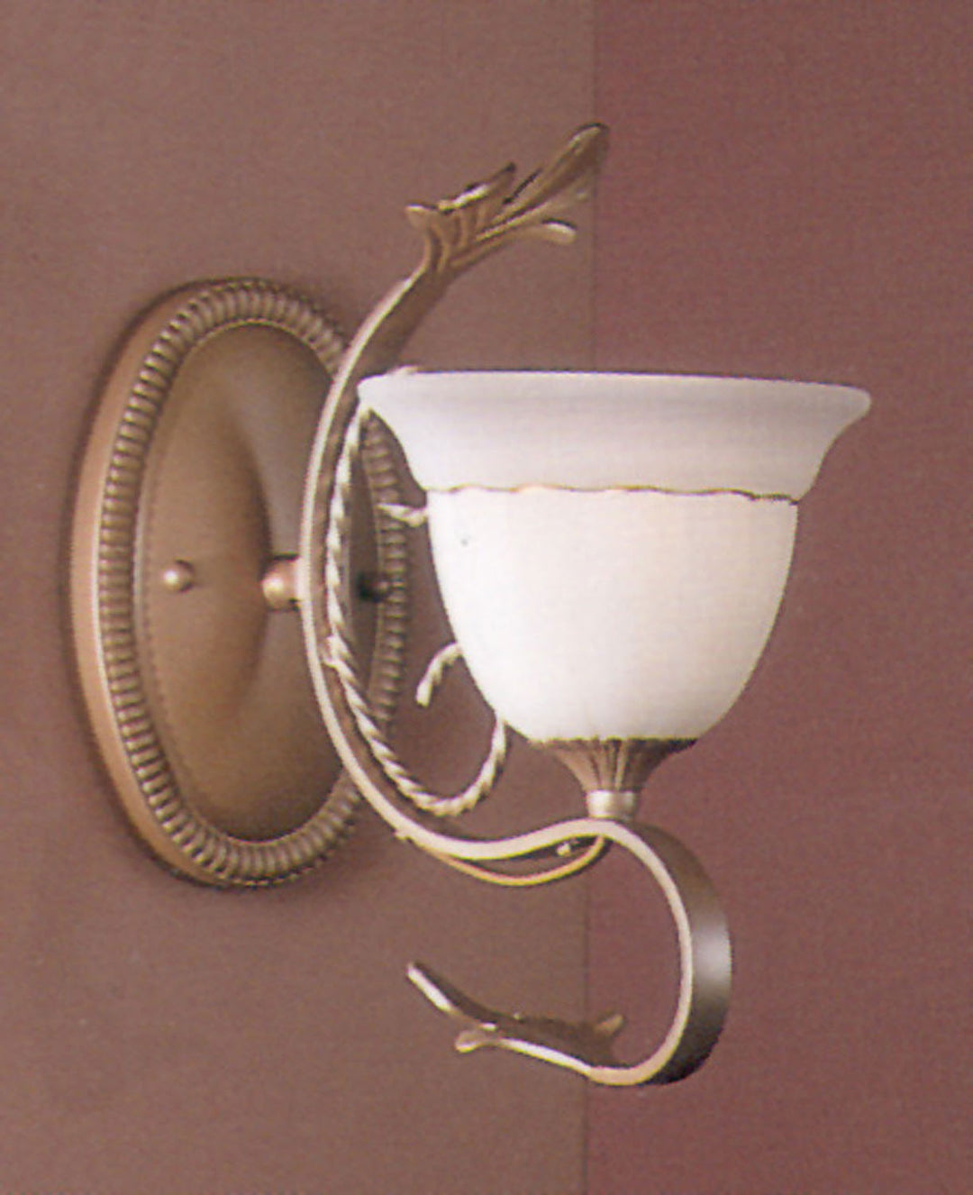 Classic Treviso 4110 PG Wall Sconce Light - Pearlized Gold