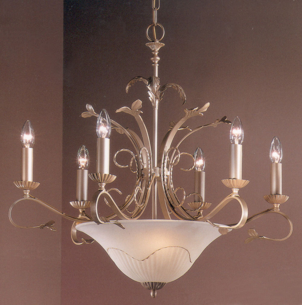 Classic Treviso 4118 PG Chandelier Light - Pearlized Gold