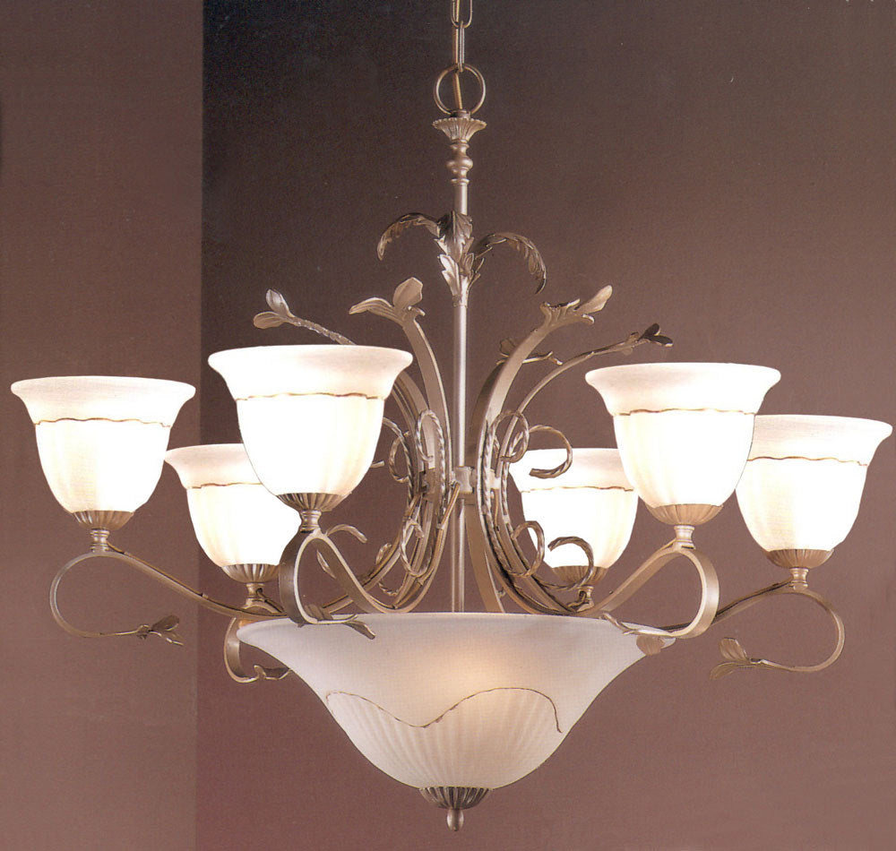 Classic Treviso 4119 PG Chandelier Light - Pearlized Gold
