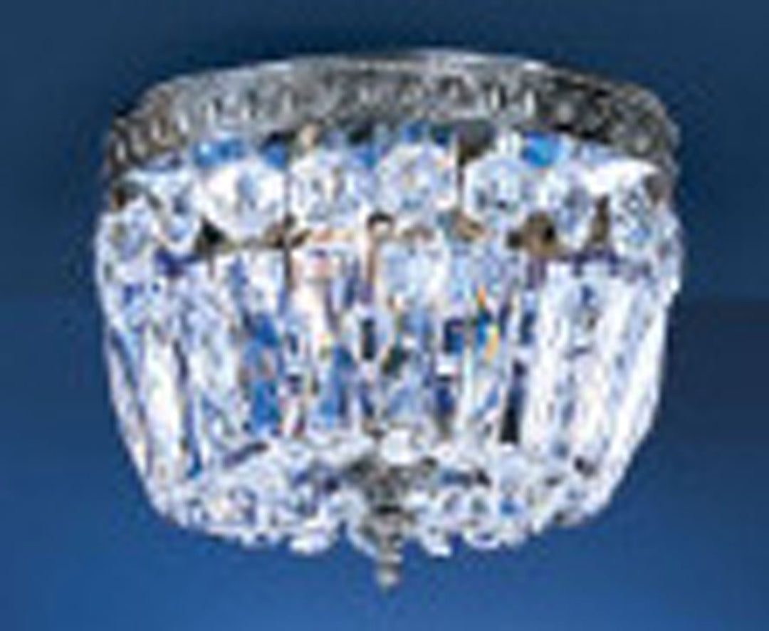 Classic Crystal Baskets 52208 MS I Ceiling Light - Millennium Silver