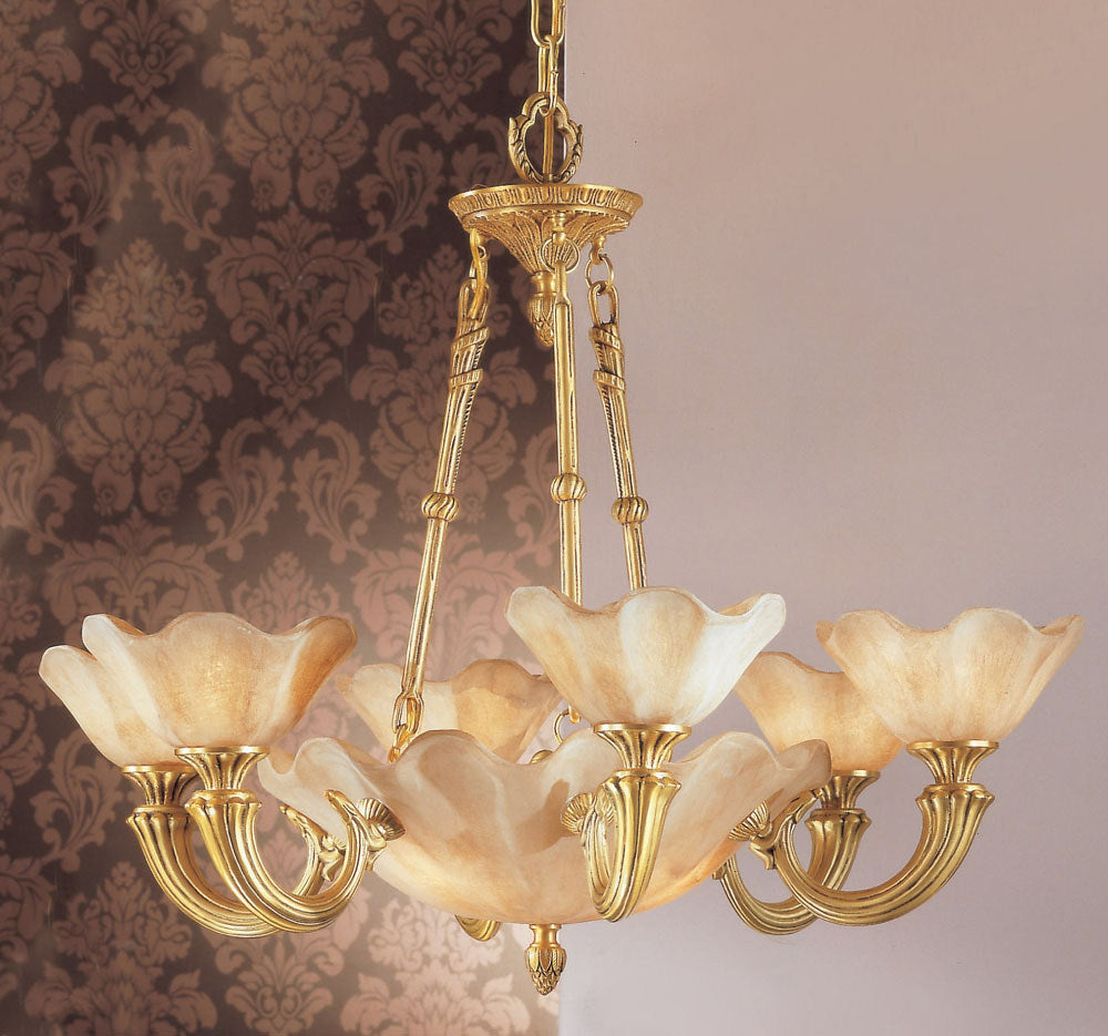 Classic Atlantis 55206 HBZ Chandelier Light - Honey Bronze