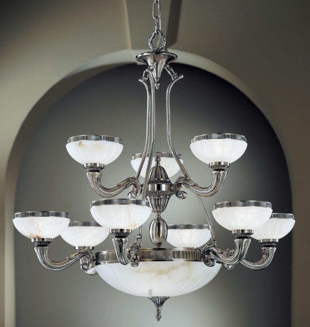 Classic Chelsea 55309 PTR Chandelier Light - Pewter