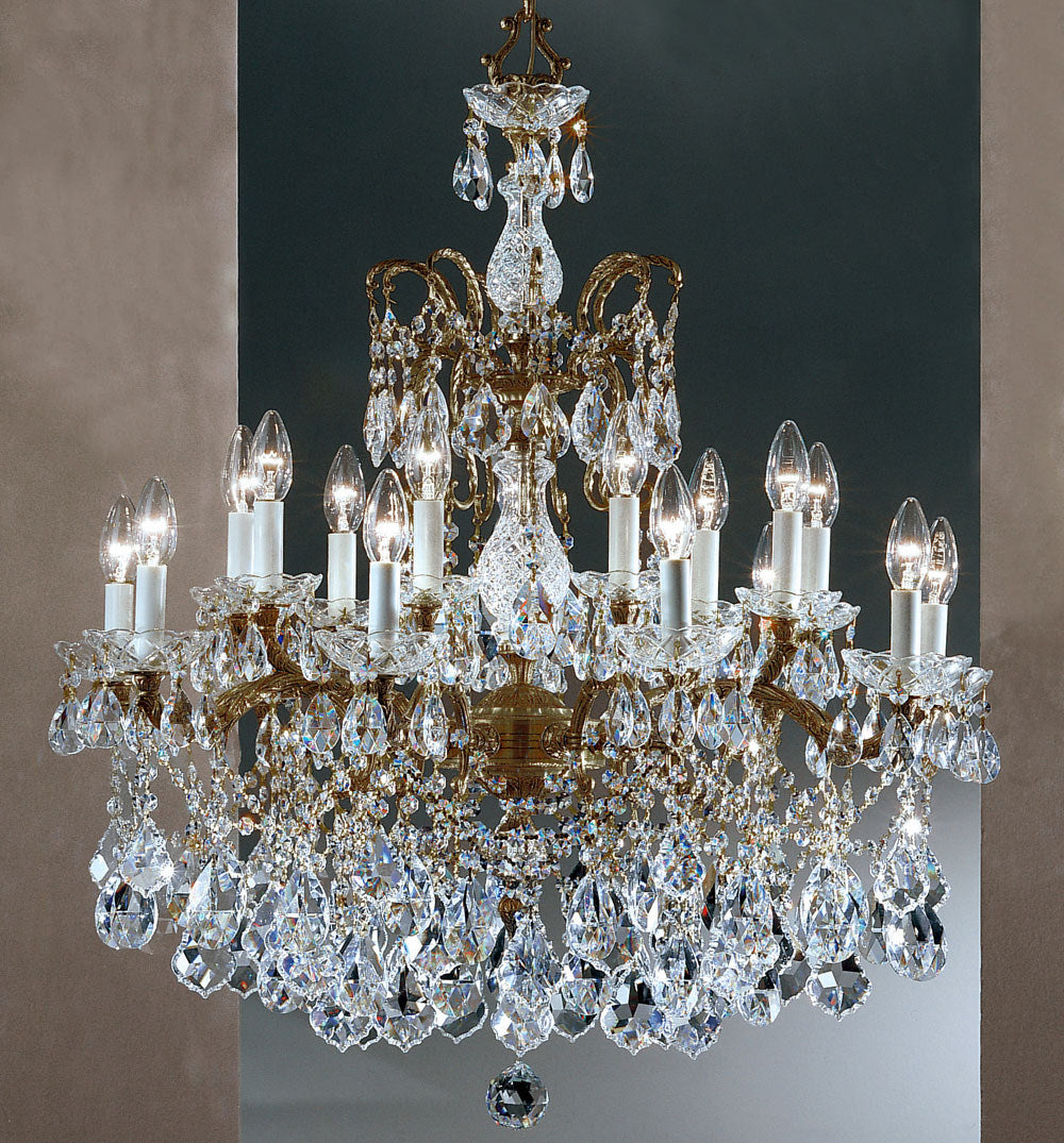 Classic Madrid Imperial 5548 RB C Chandelier Light - Roman Bronze