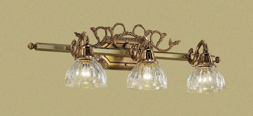 Classic Majestic 57367 AGP Bath Vanity Light 30 in. wide - Aged Pewter