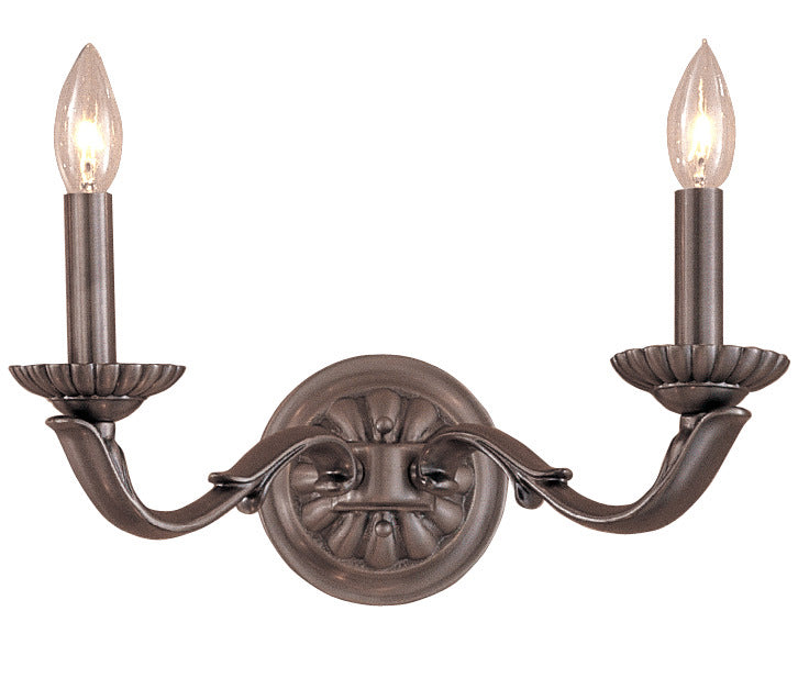 Classic Oxford 67602 PTR Wall Sconce Light - Pewter