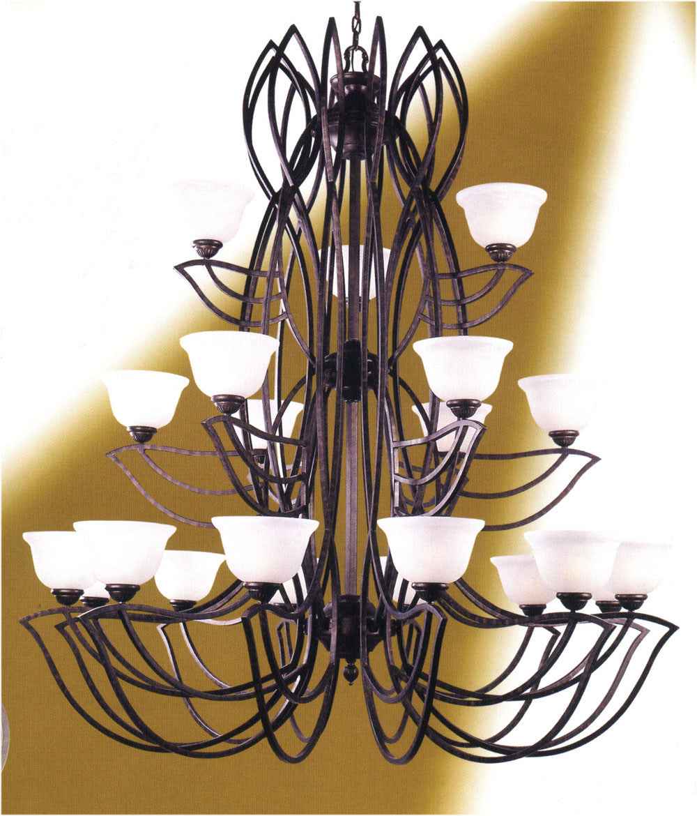 Classic Alpha 68921 EB Chandelier Light - English Bronze