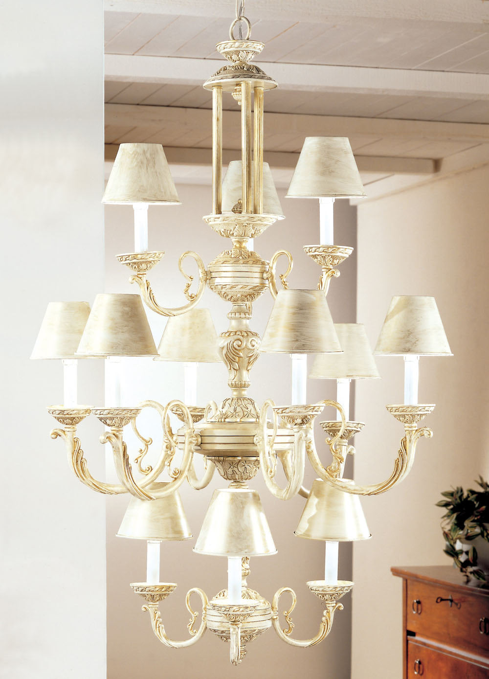 Classic Innsbrook 69119 IG Chandelier Light - Ivory Gold