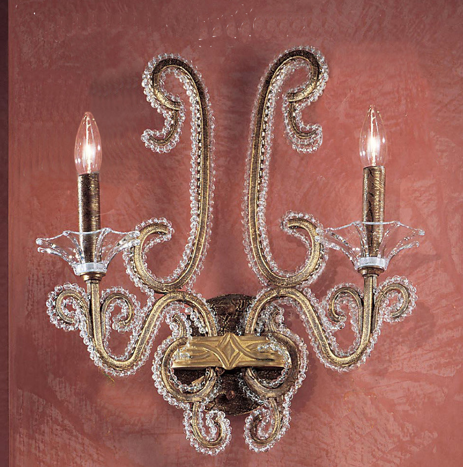 Classic Concerto 69702 CBZ Wall Sconce Light - Crackle Bronze