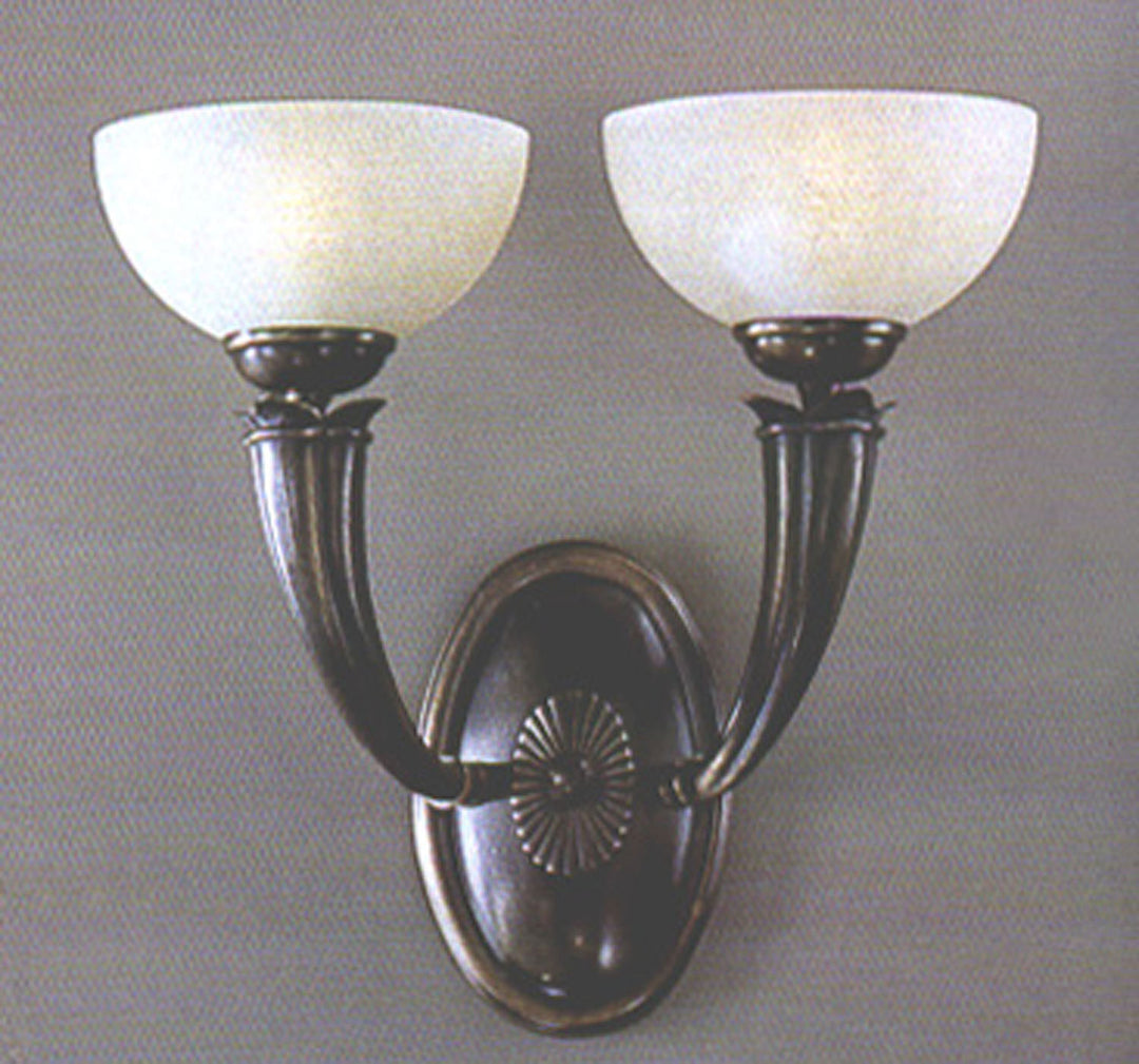 Classic French Horn 7732 Wall Sconce Light - Antique Bronze