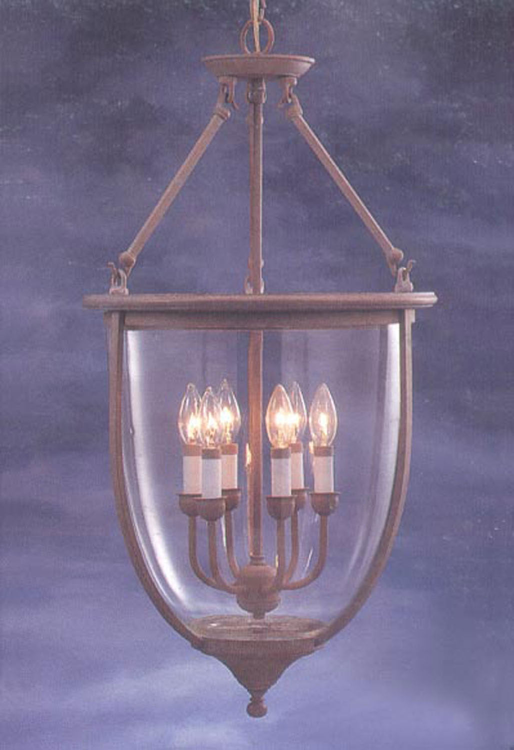 Classic Asheville Lanterns 7906 WC Pendant Light - Weathered Clay