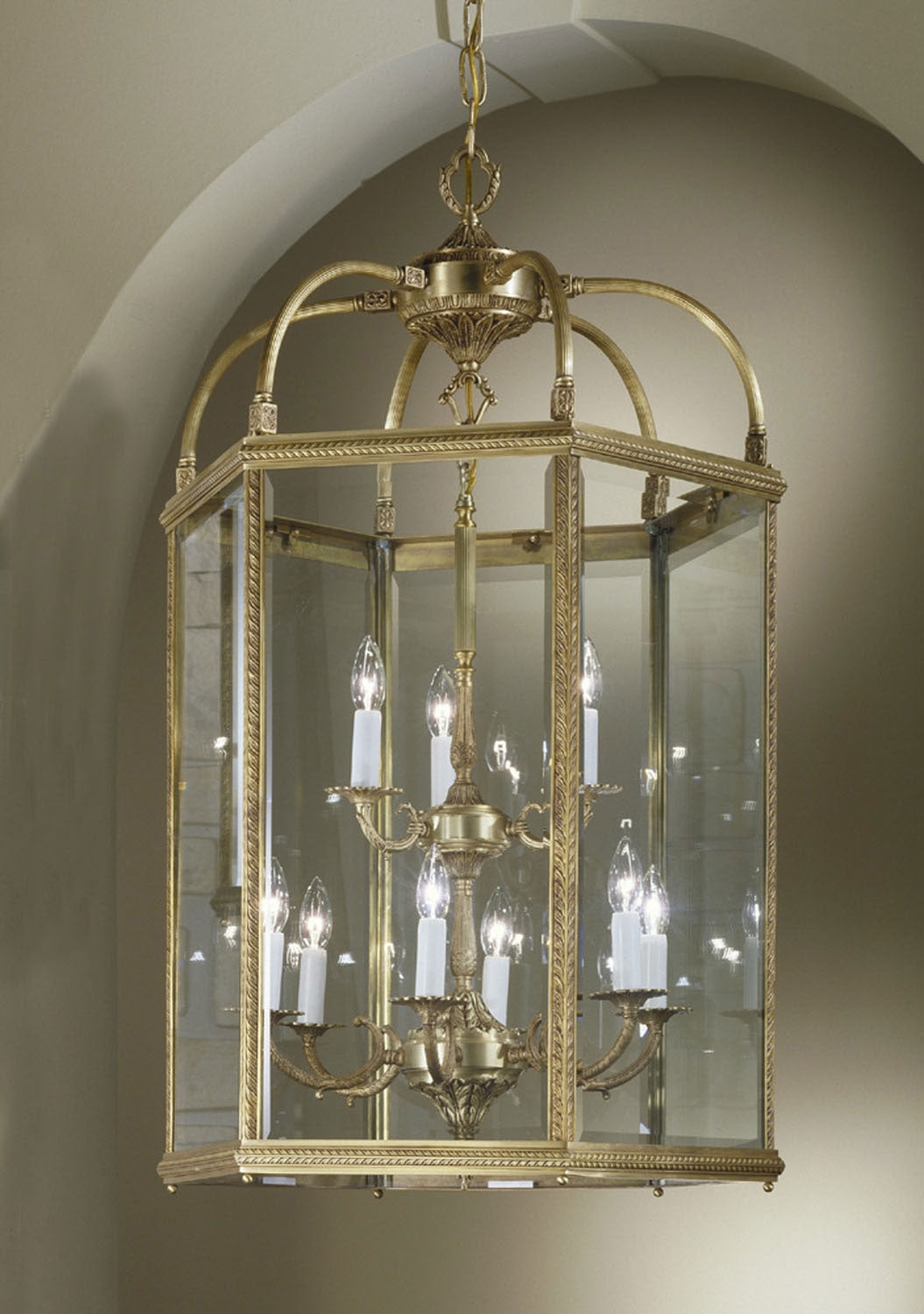 Classic European Lanterns 7919 SBB Pendant Light - Matte Bronze