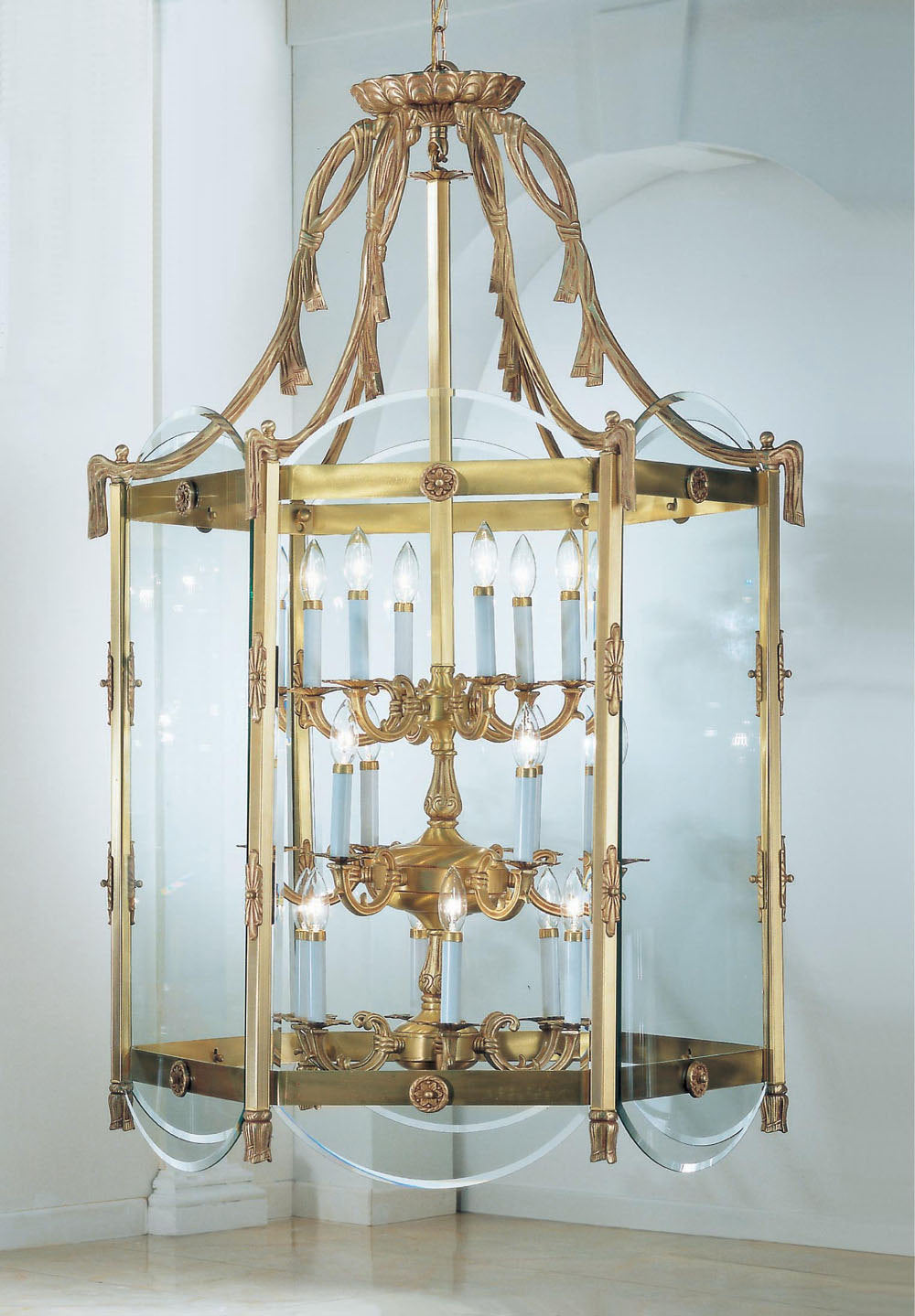 Classic Charleston 7952 SBB Pendant Light - Satin Bronze w/Brown Patina