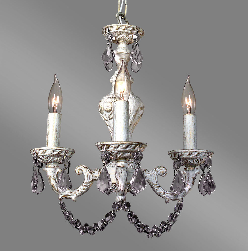 Classic Gabrielle Color 8335 AW CP Chandelier Light - Antique White