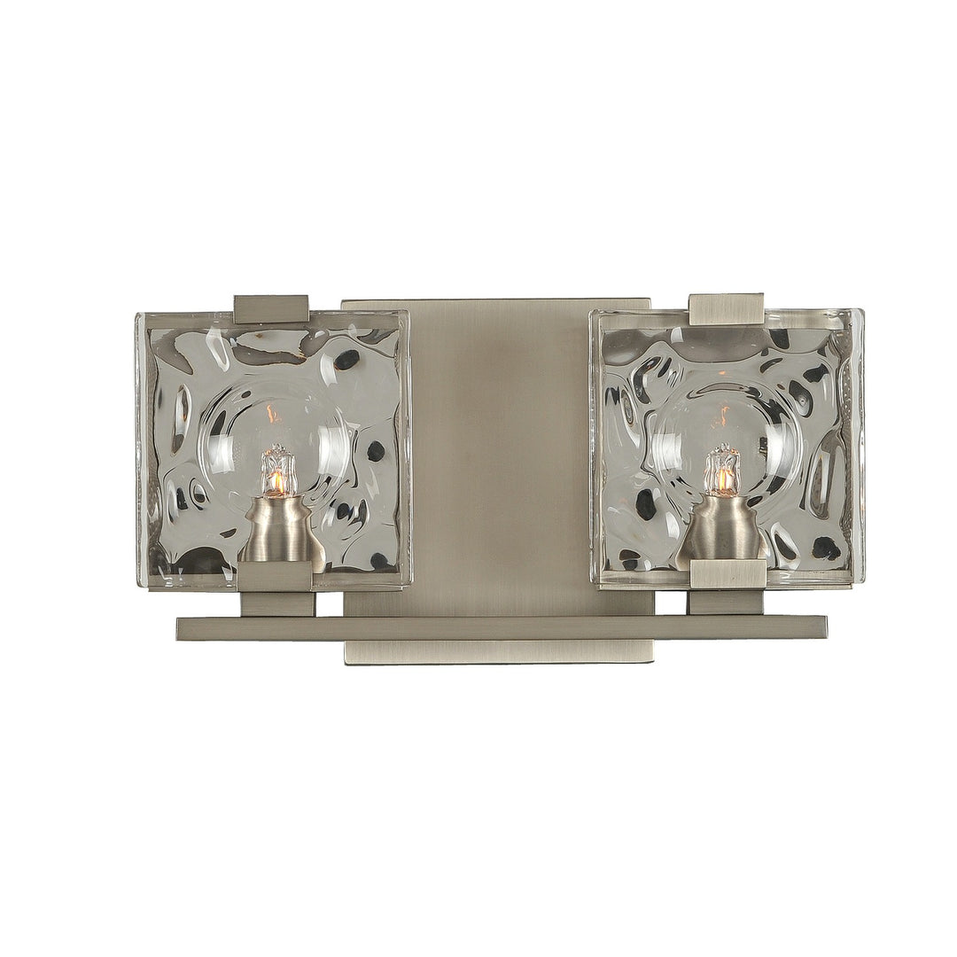 Kalco Norwalk 308632SN Bath Vanity Light 12 in. wide - Satin Nickel