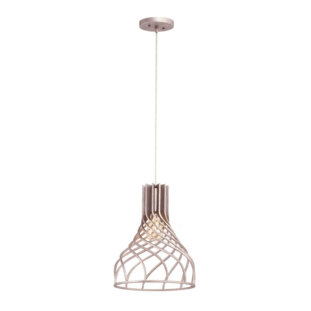 Kalco Bleecker 501250PS Pendant Light - Pearl Silver