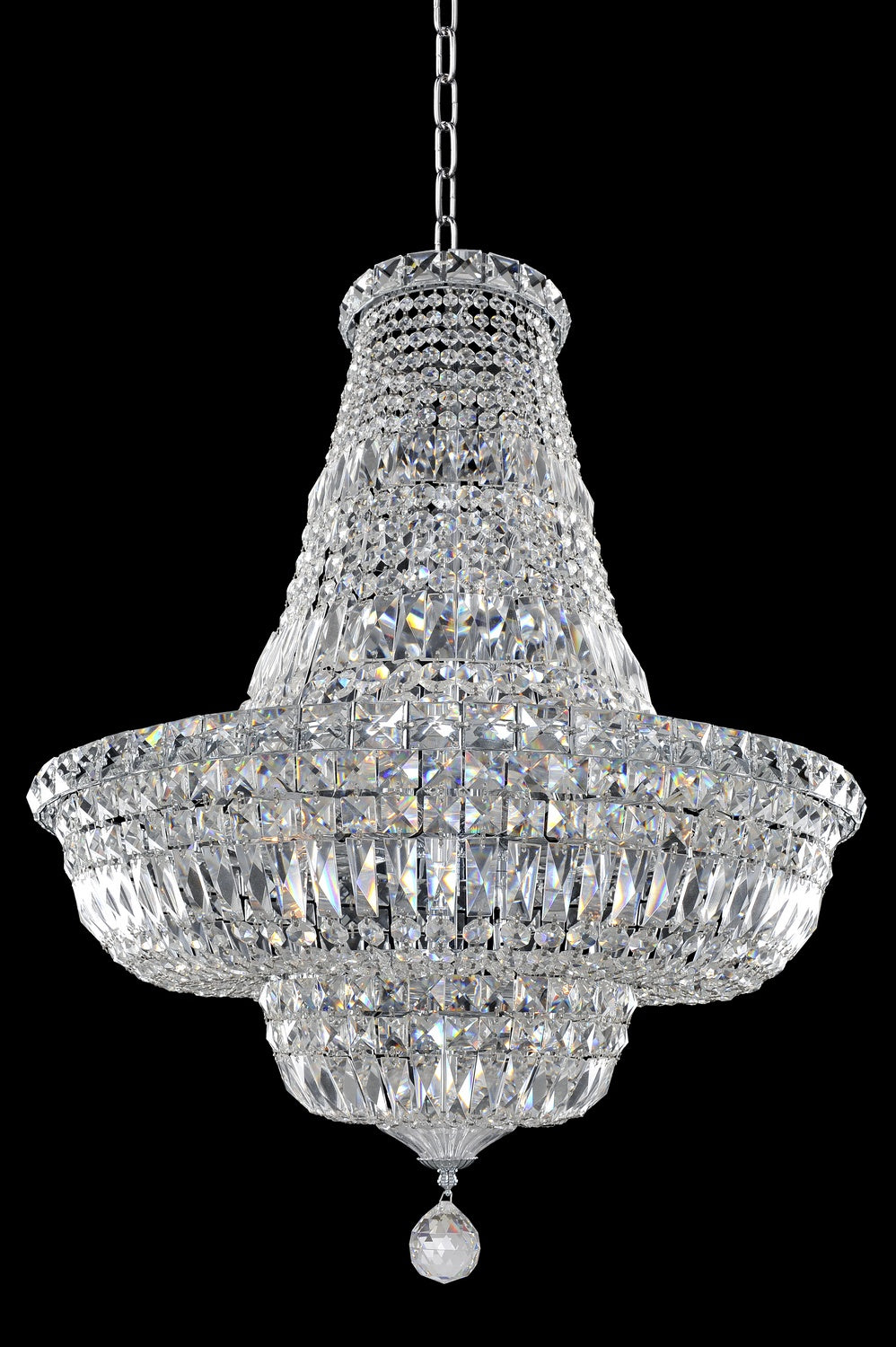 Allegri Betti 020270-010-FR001 Chandelier Light - Chrome