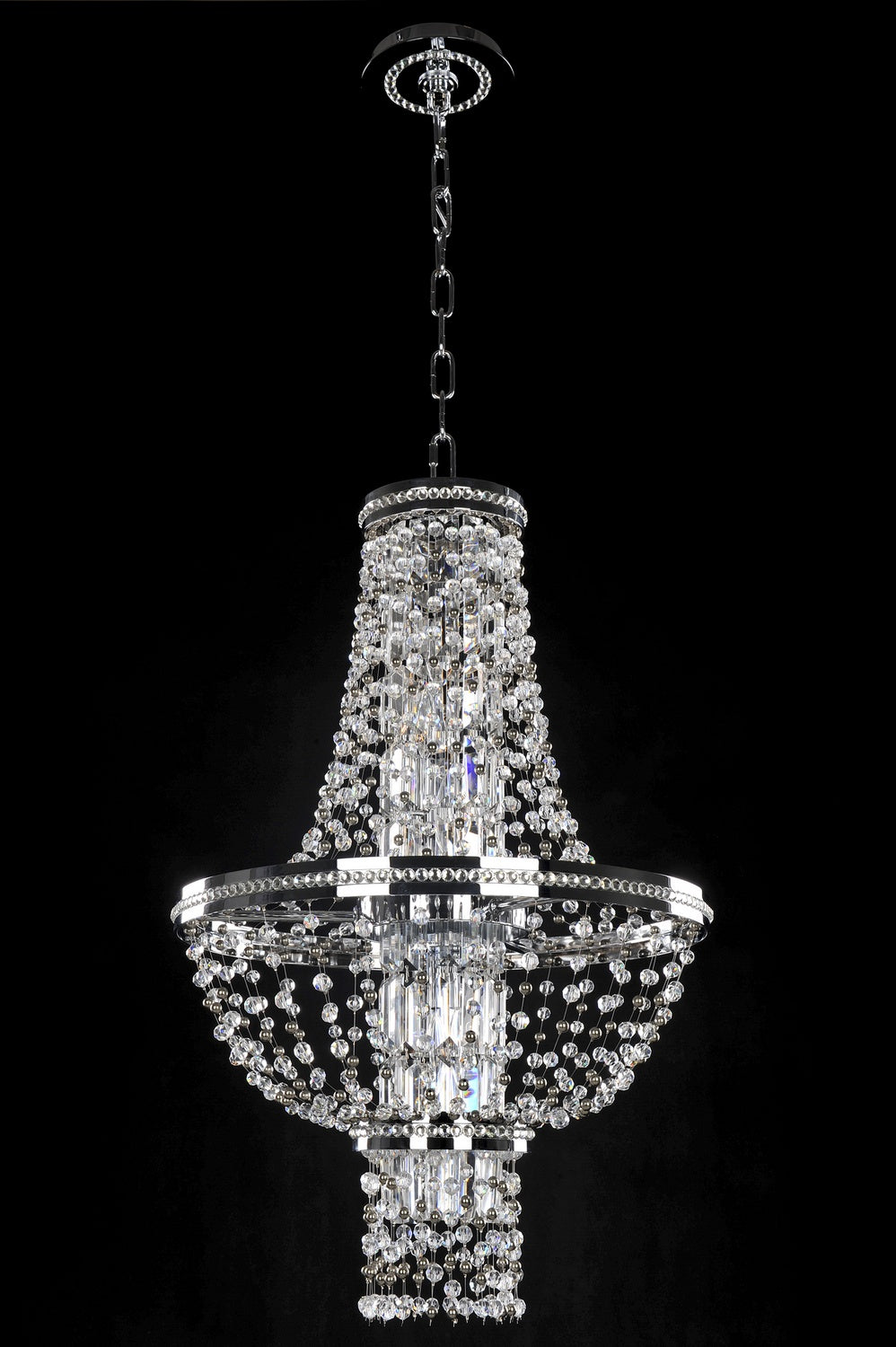 Allegri Capri 020370-010-FR001 Chandelier Light - Chrome