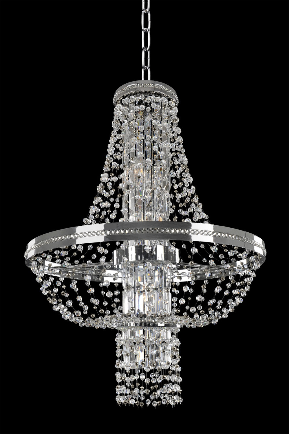 Allegri Capri 020371-010-FR001 Chandelier Light - Chrome