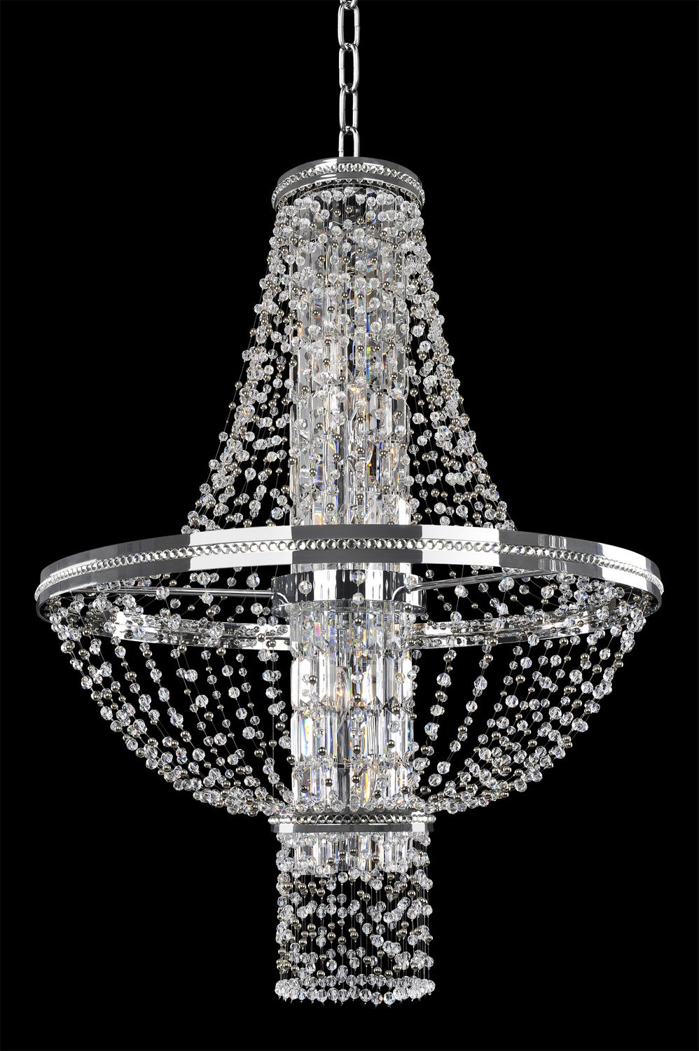 Allegri Capri 020372-010-FR001 Chandelier Light - Chrome