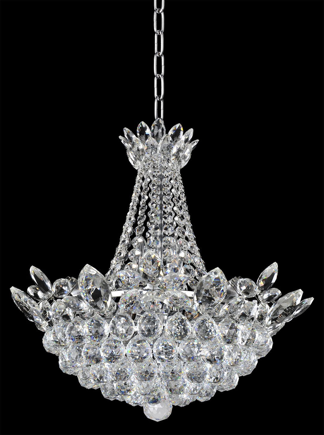 Allegri Treviso 021050-010-FR001 Chandelier Light - Chrome