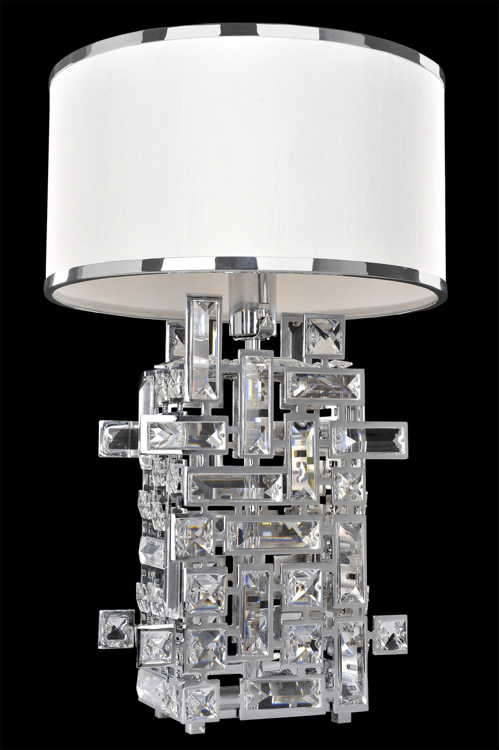 Allegri Lighting 027600-010-FR001  Vermeer Lamp Chrome
