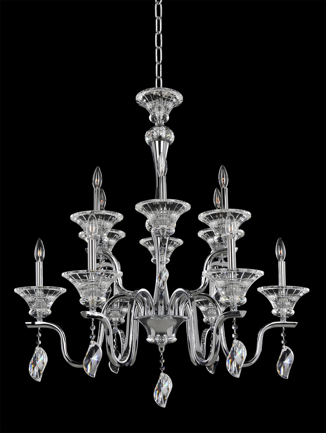 Allegri Lusso 028073-010-FR001 Chandelier Light - Chrome