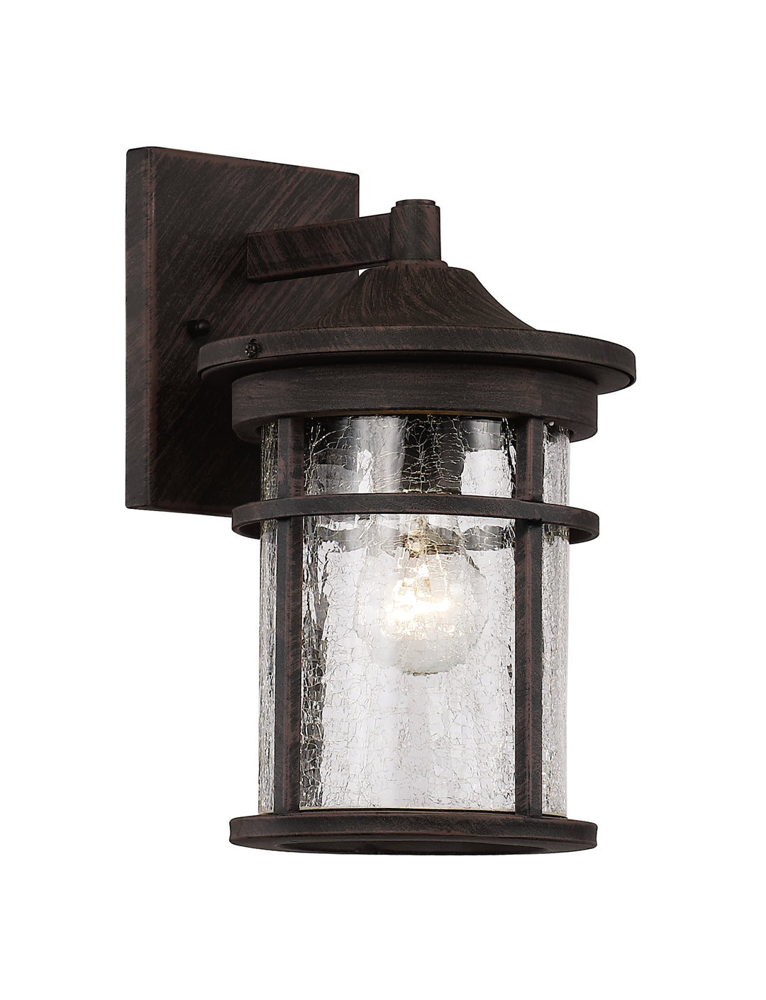 Trans Globe Imports 40380 RT Avalon One Light Wall Lantern Outdoor Bronze / Dark