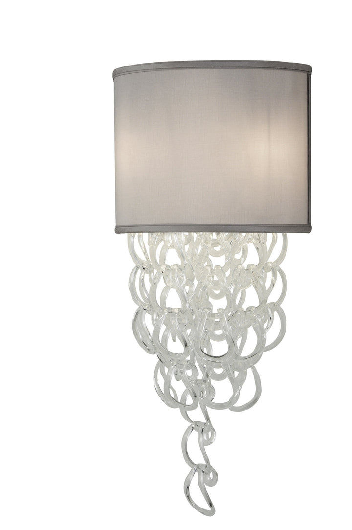 Meyda Tiffany Lucy 115259 Wall Light - Custom,Polished Stainless Steel