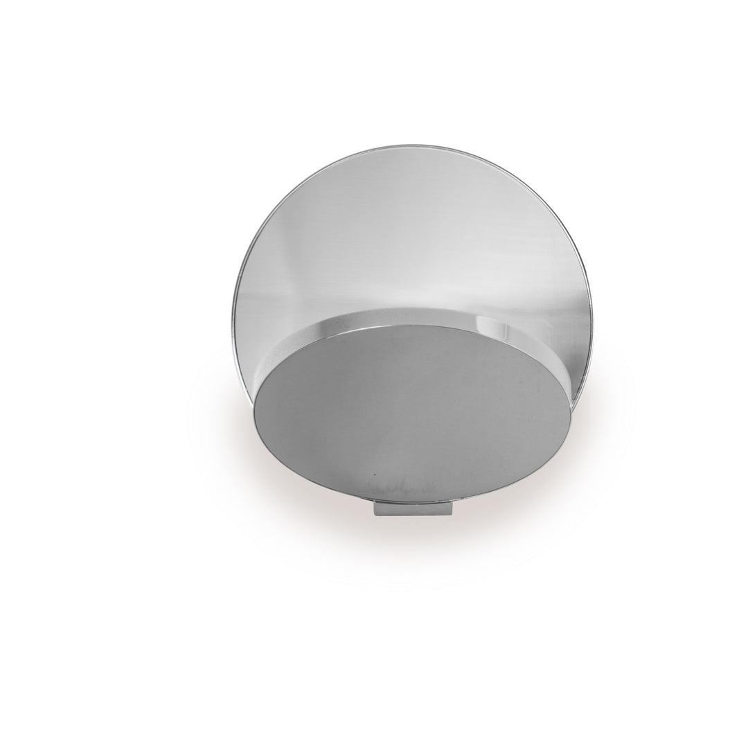 Koncept Gravy GRW-S-CRM-CRM-HW Wall Sconce Light - Chrome Body, Chrome