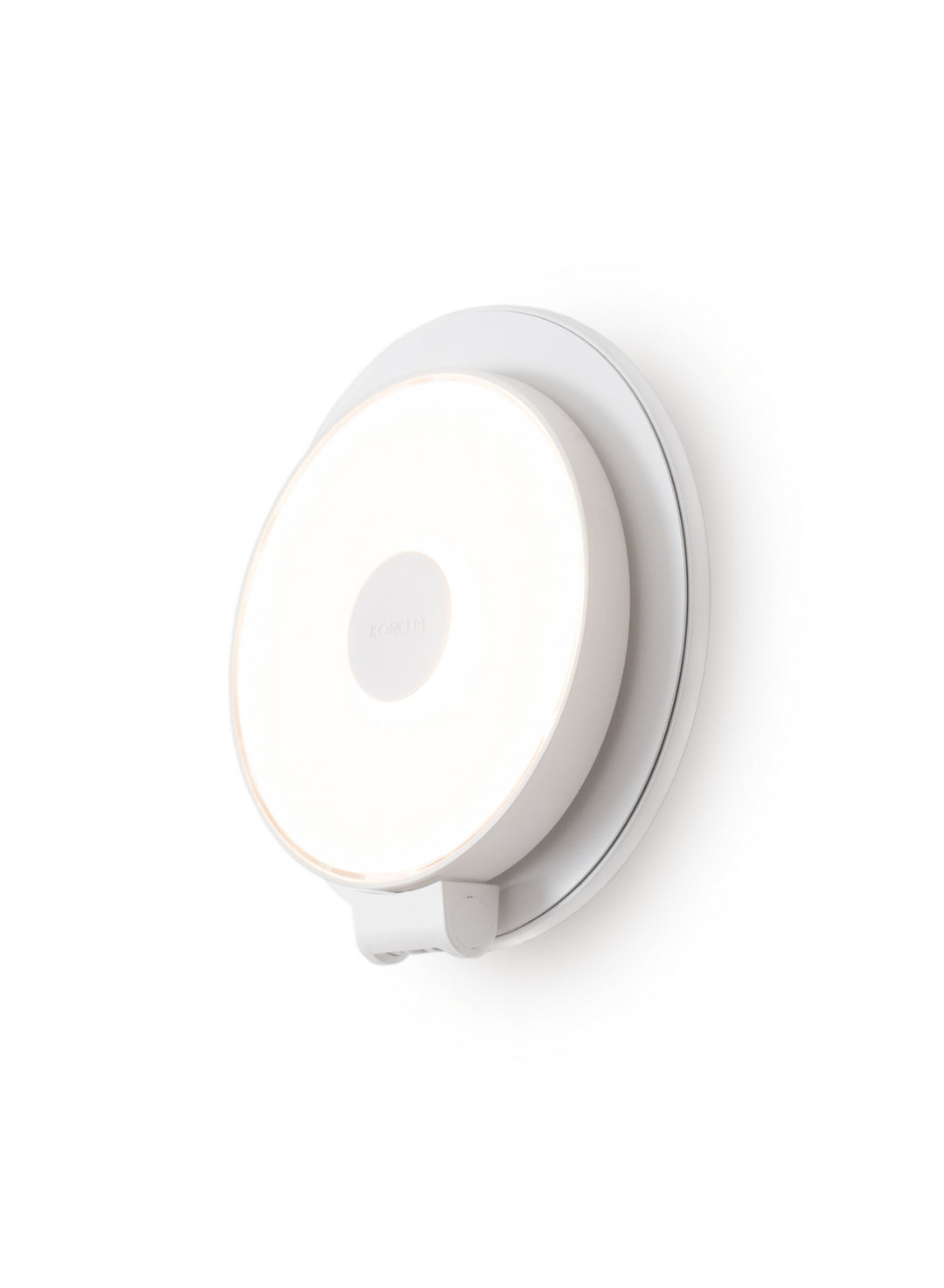 Koncept Gravy GRW-S-MWT-MWT-HW Wall Sconce Light - Matte White Body, Matte White