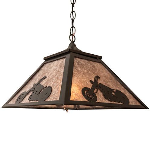 Meyda Tiffany Motorcycle 76312 Pendant Light - Timeless Bronze