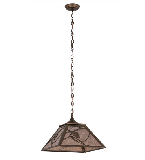 Meyda Tiffany Whispering Pines 76316 Pendant Light - Antique Copper