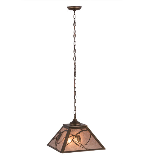 Meyda Tiffany Whispering Pines 76316 Pendant Light - Antique Copper