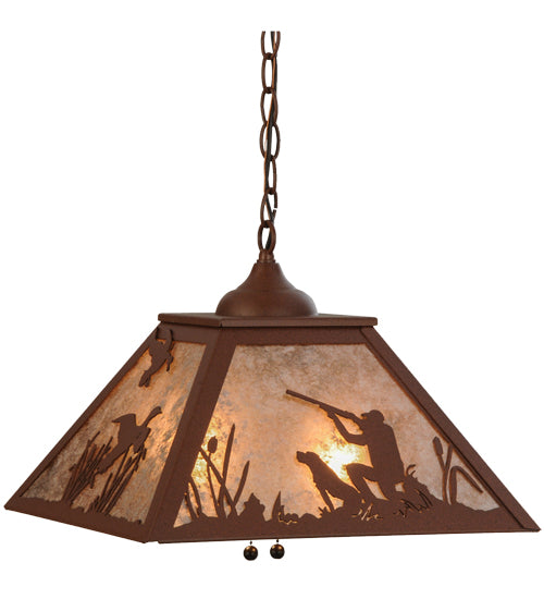 Meyda Tiffany Quail Hunter 76323 Pendant Light - Rust