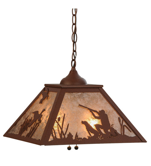 Meyda Tiffany Quail Hunter 76323 Pendant Light - Rust