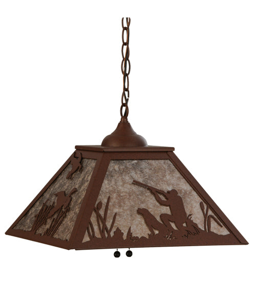 Meyda Tiffany Quail Hunter 76323 Pendant Light - Rust