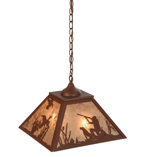 Meyda Tiffany Quail Hunter 76323 Pendant Light - Rust