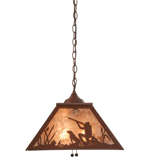 Meyda Tiffany Quail Hunter 76323 Pendant Light - Rust