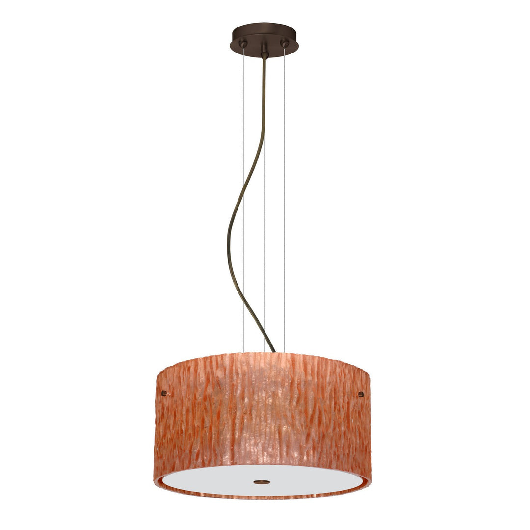 Besa Tamburo 1KV-4008CS-BR Pendant Light - Bronze