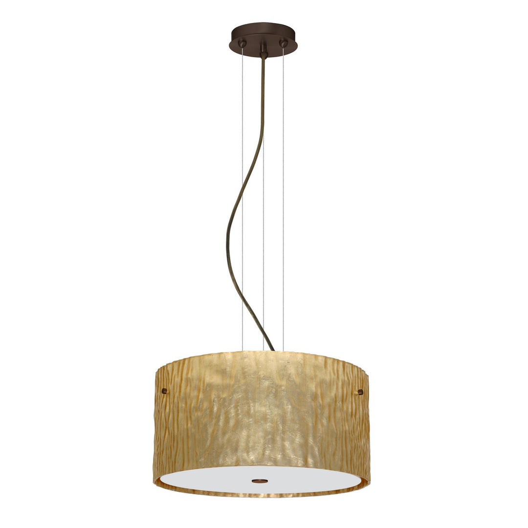 Besa Tamburo 1KV-4008GS-BR Pendant Light - Bronze