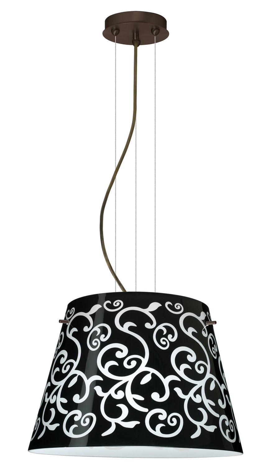 Besa Amelia 1KV-4394BD-LED-BR Pendant Light - Bronze