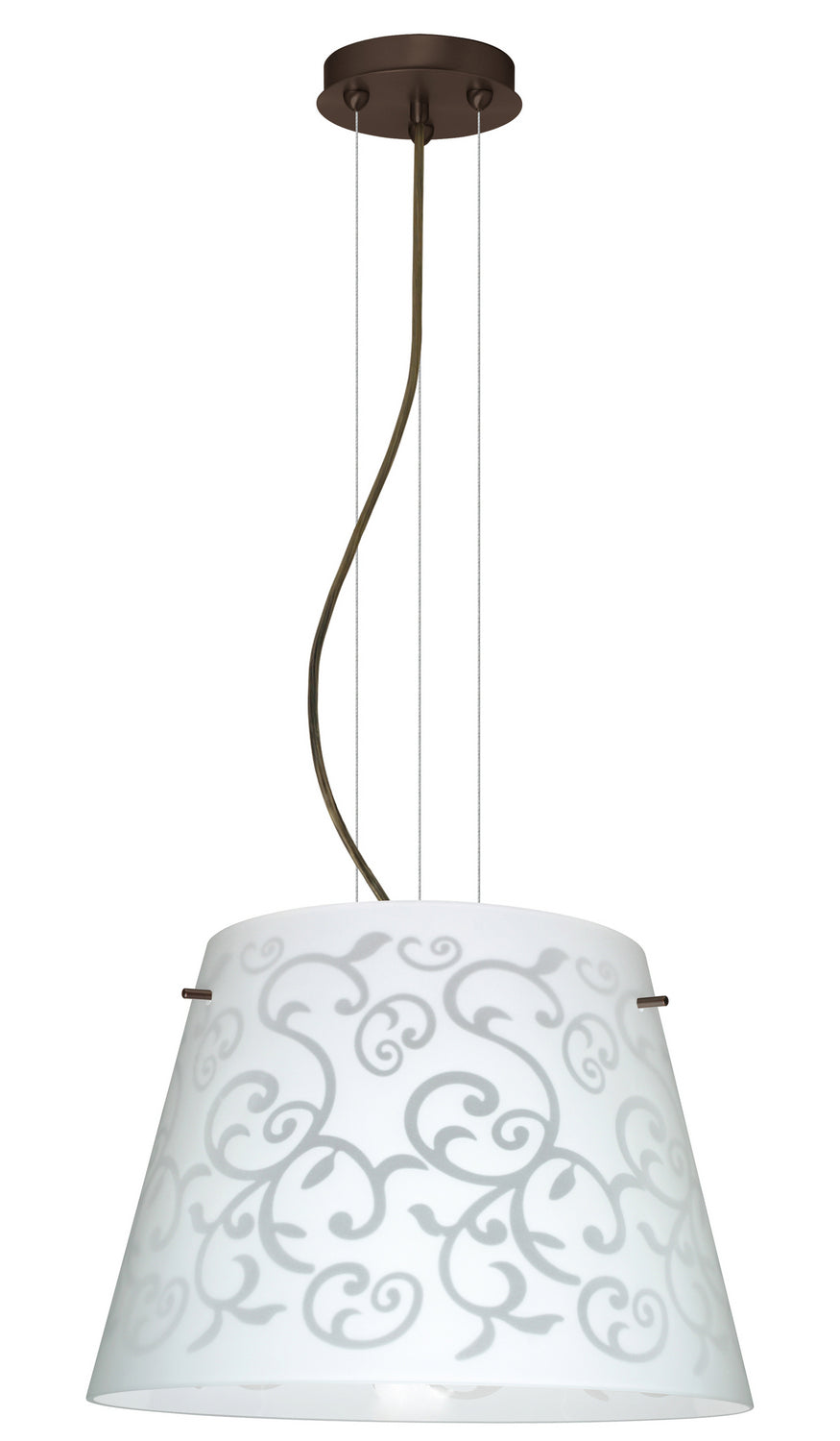 Besa Amelia 1KV-4394WD-LED-BR Pendant Light - Bronze